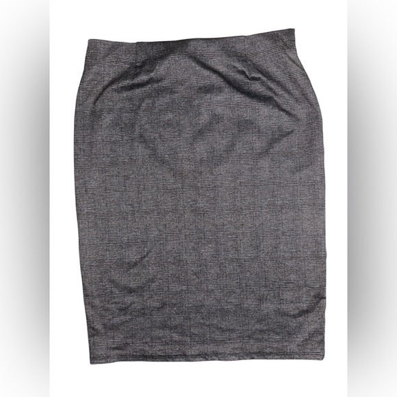 CAROLE WREN Sz: S 
Elegant Gray Pencil Skirt - Picture 3 of 6